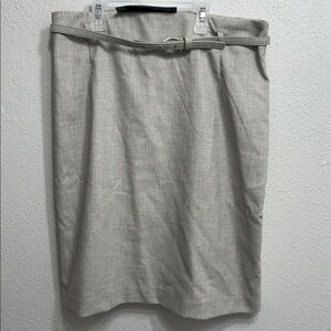 H & M Beige Skirt.  Size 8
